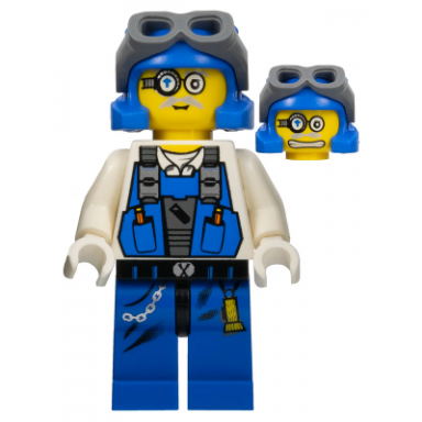 power miner - brains goggles