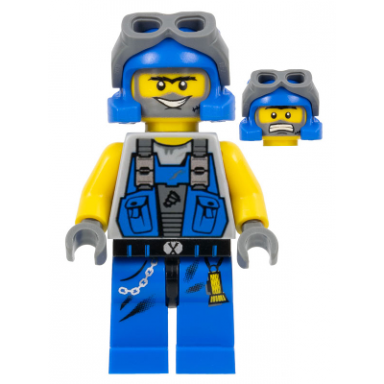 power miner - duke bare arms goggles