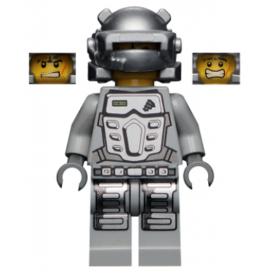 power miner - rex gray outfit