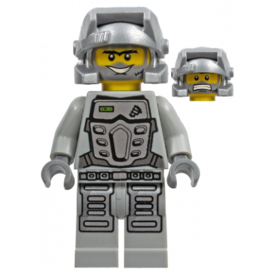 power miner - duke gray outfit