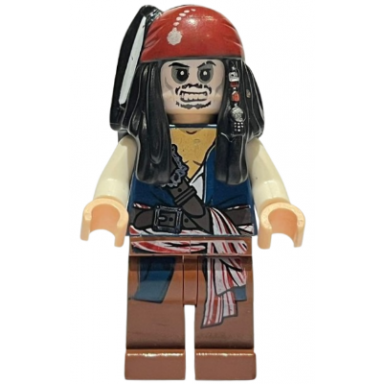 captain jack sparrow skeleton
