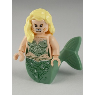 mermaid curved tail