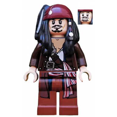 captain jack sparrow with jacket