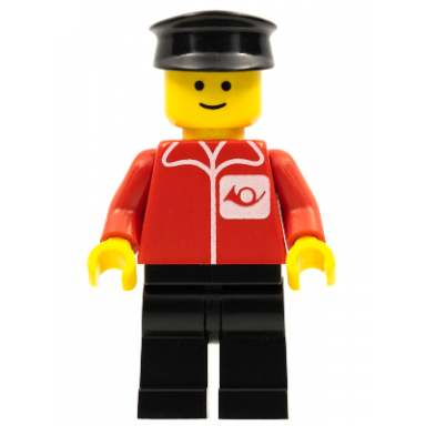 post office - black legs black hat
