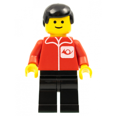post office - black legs black male hair