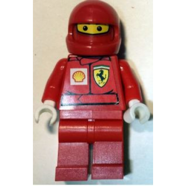 f1 ferrari pit crew member - with shell torso stickers