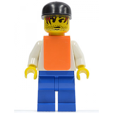 f1 - cameraman - red hair orange vest without stickers