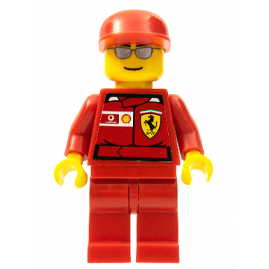 f1 ferrari engineer - with torso stickers