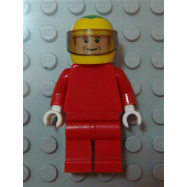 f1 ferrari - f massa with helmet yellow printed - without torso stickers