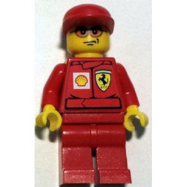 f1 ferrari engineer 3 - with shell torso stickers