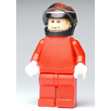 f1 ferrari - k raikkonen with helmet black printed - without torso stickers