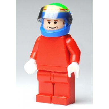 f1 ferrari - f massa with helmet blue printed - without torso stickers