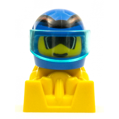 off road racer - blue and yellow