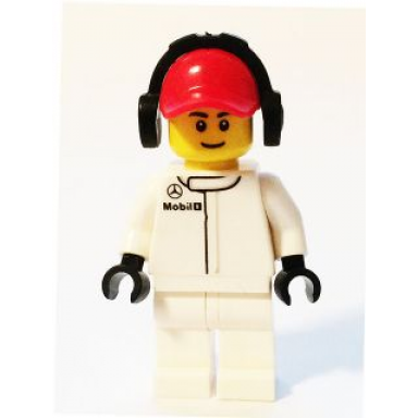 mclaren mercedes pit crew member - male