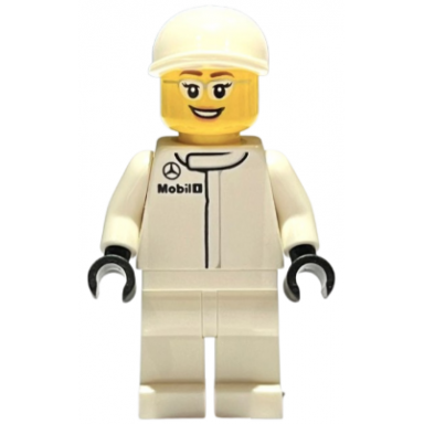 mclaren mercedes pit crew member - female