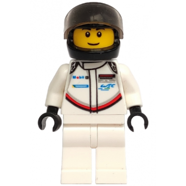 porsche 911 rsr driver - black helmet