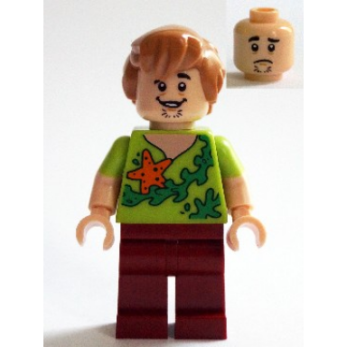shaggy rogers - seaweed and starfish shirt