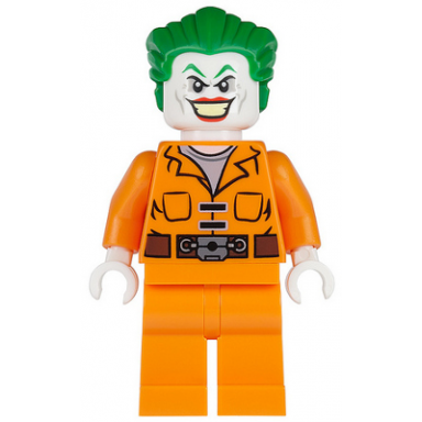 the joker - prison jumpsuit with belt