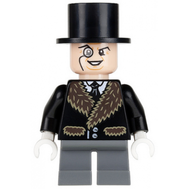 the penguin - fur collar