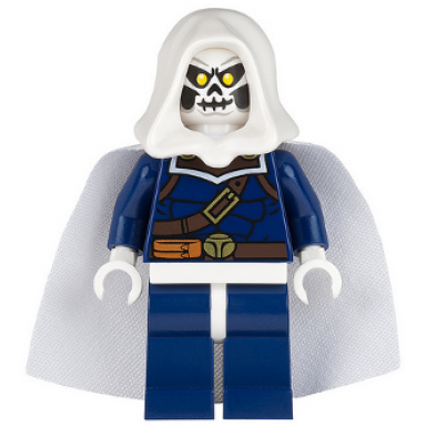 taskmaster - white cape and hood
