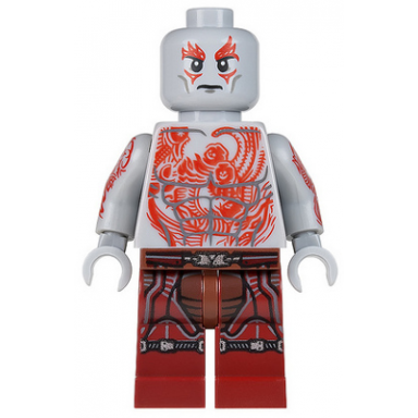 drax - dark red legs