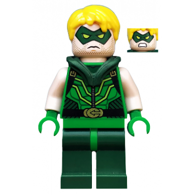 green arrow - hair
