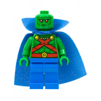 martian manhunter - cape with collar
