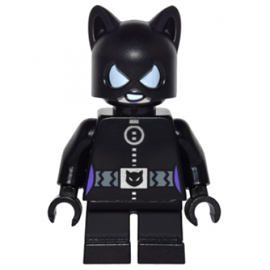 catwoman - black suit short legs