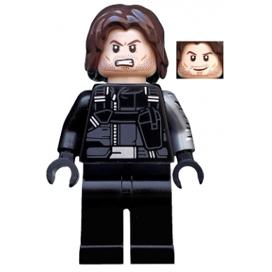 winter soldier - black hands and holster