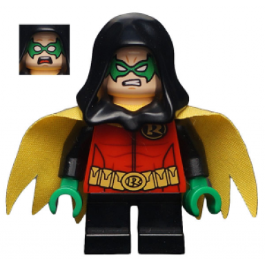 robin - green hands and hood