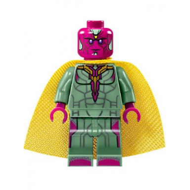 vision - sand green yellow spot on forehead