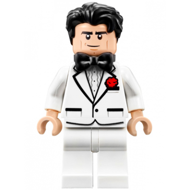 bruce wayne - white tuxedo