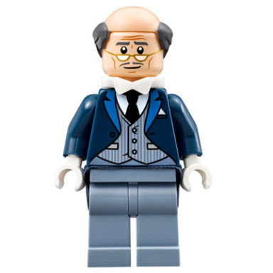 alfred pennyworth - pinstripe vest