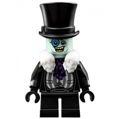 the penguin - white fur collar smile