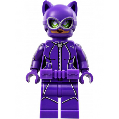 catwoman - dark purple suit