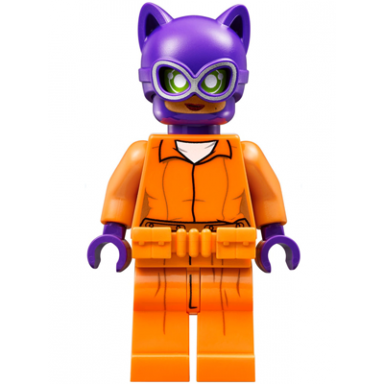 catwoman - orange prison jumpsuit