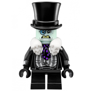 the penguin - white fur collar angry