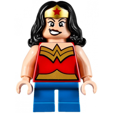 wonder woman - gold tiara short legs