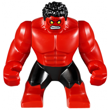 red hulk - yellow eyes