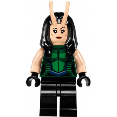 mantis - vest with dark blue trim