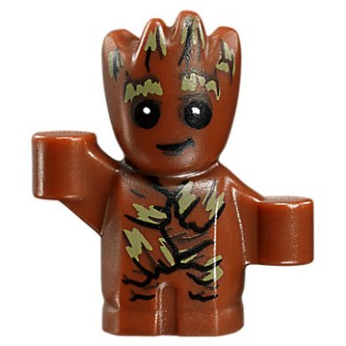 groot - baby reddish brown