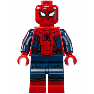 spider-man - black web pattern red torso small vest red boots