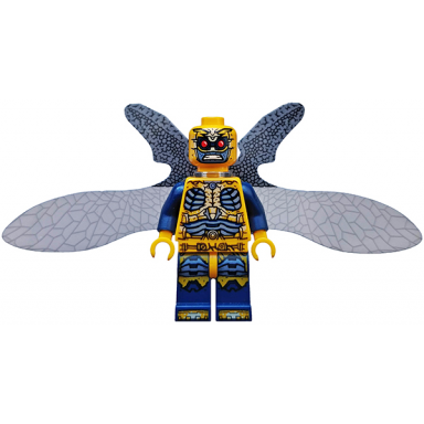parademon - bright light orange extended wings