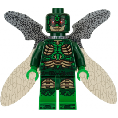 parademon - dark green collapsed wings