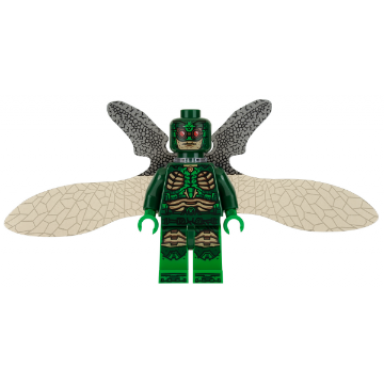 parademon - dark green extended wings