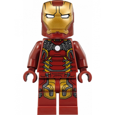 iron man - mark 43 armor trans-clear head