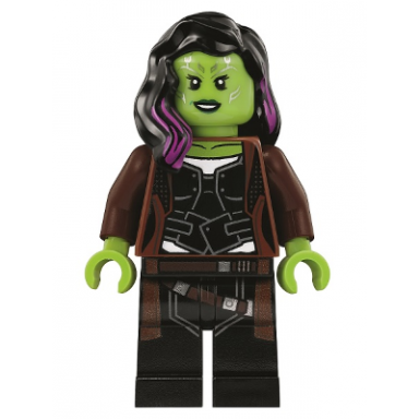 gamora long reddish brown coat