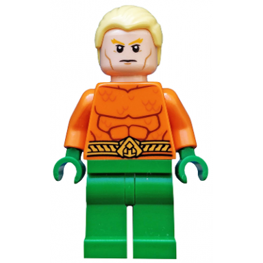aquaman - bright light yellow short hair