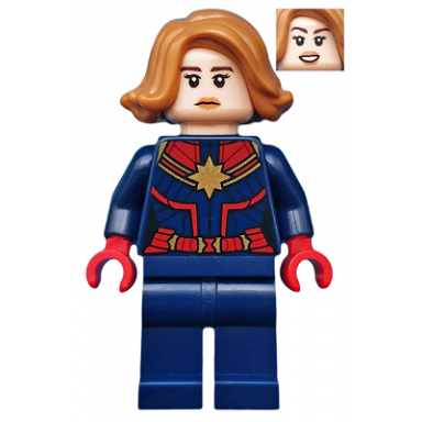 captain marvel carol danvers - medium nougat hair