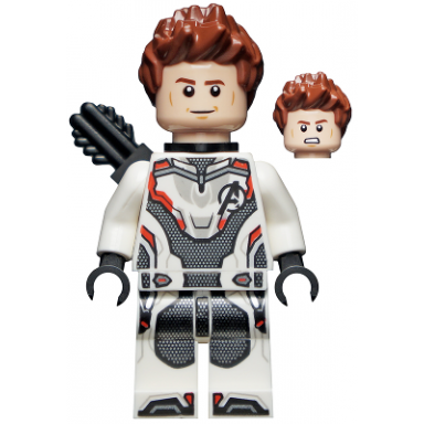 hawkeye - white jumpsuit quiver